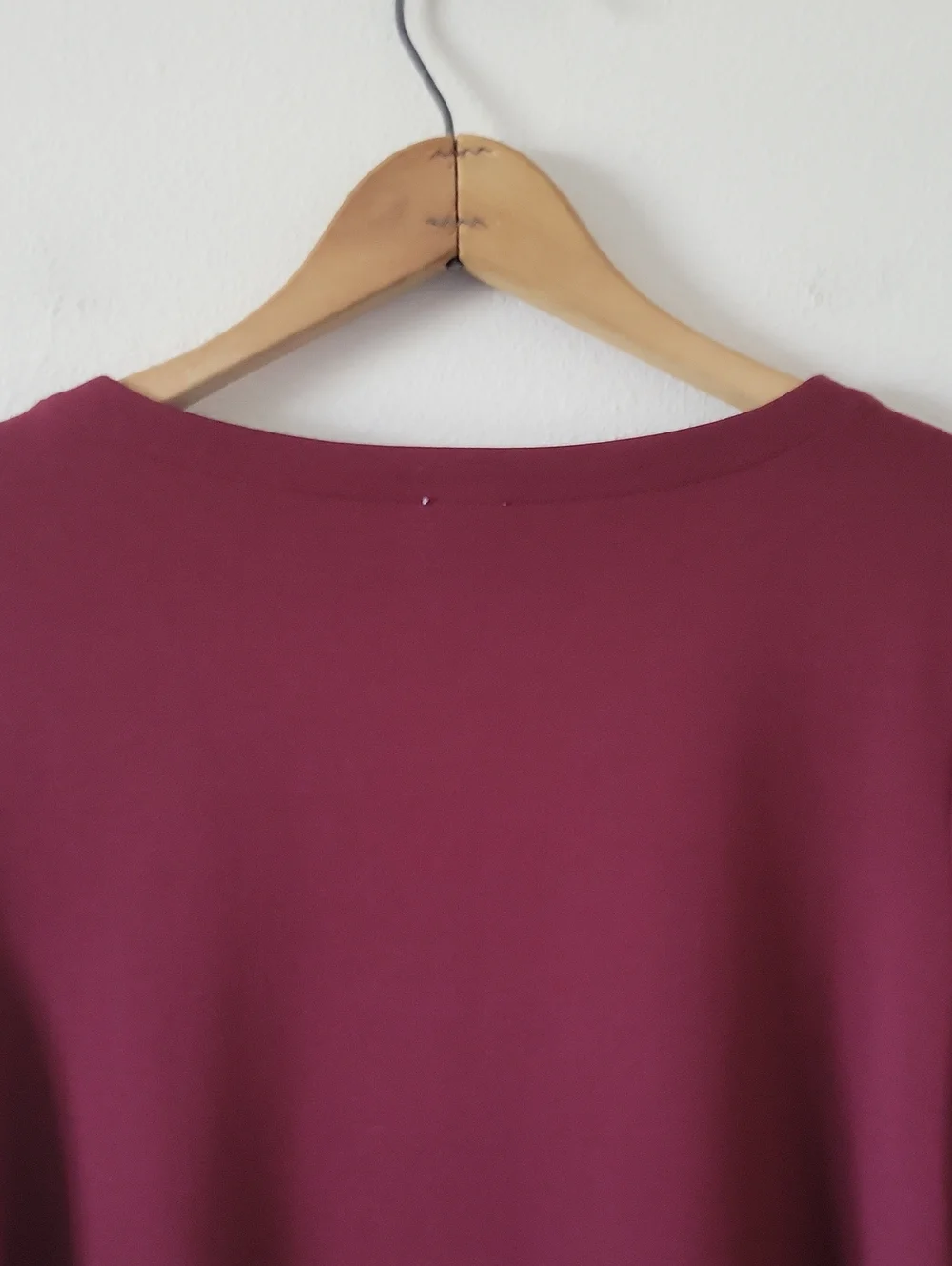 Chico's Cranberry‎ Ponte Long Sleeve Tunic Size Medium